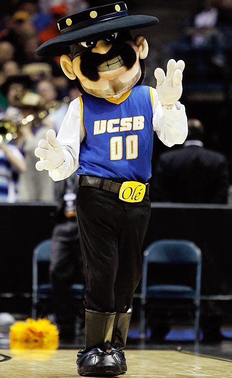 The colors and mascot associated with ucsb